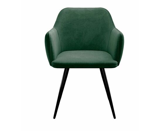 Стул DikLine 277 поворотный TW14 зеленый, ножки черные, изображение 2 | Интернет магазин мебели и декора LifeDekor