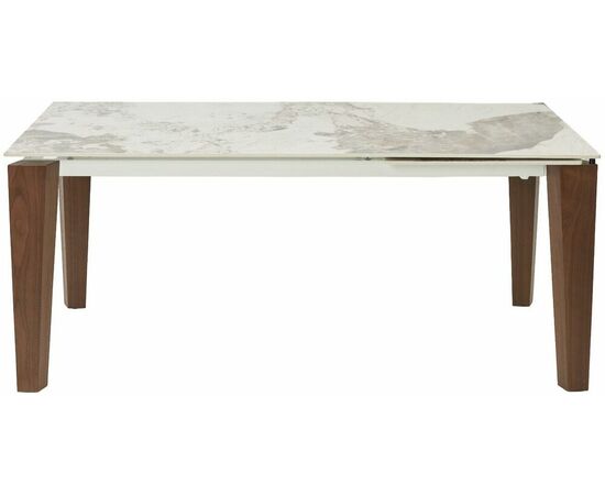 Стол ESMIR 160 GLOSS LUXURY PANDORA SOLID CERAMIC/орех, ®DISAUR, изображение 10 | Интернет магазин мебели и декора LifeDekor