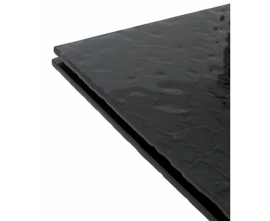 Стол ARKELL 180 GREY, стекло BUBBLE  / Шоколадное золото каркас ®DISAUR, изображение 7 | Интернет магазин мебели и декора LifeDekor