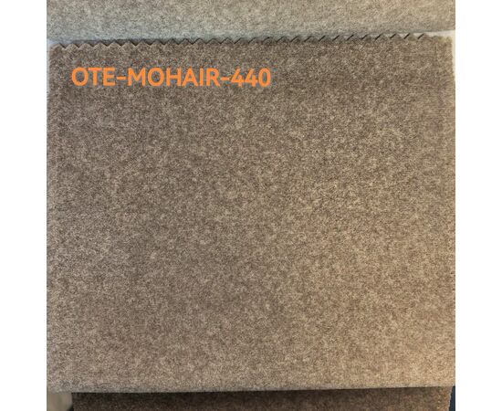 Стул LENNE 360 град. поворот., латте  MILAN-430, ткань/ MOHAIR-440, ткань/ Черный, ®DISAUR, изображение 4 | Интернет магазин мебели и декора LifeDekor