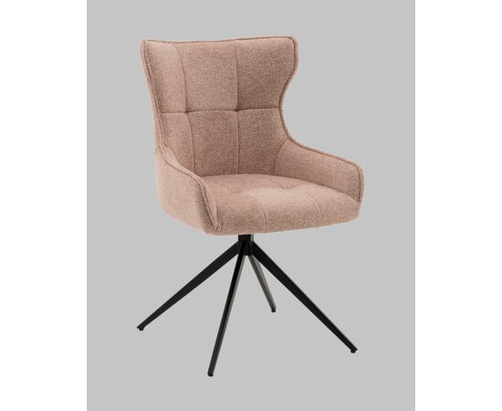 Стул Carlene вращающийся бежевый, изображение 2 | Интернет магазин мебели и декора LifeDekor