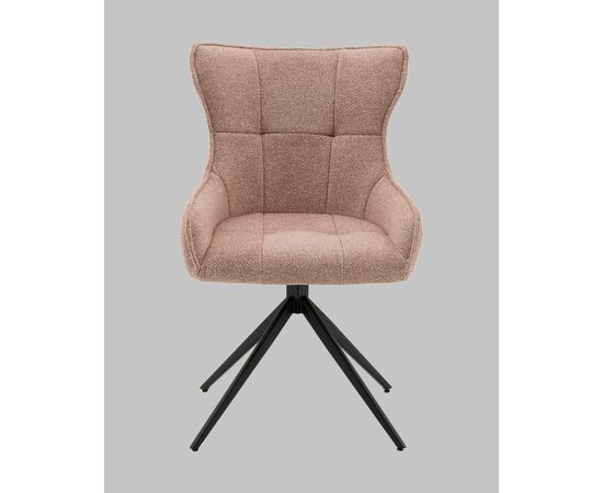 Стул Carlene вращающийся бежевый, изображение 5 | Интернет магазин мебели и декора LifeDekor