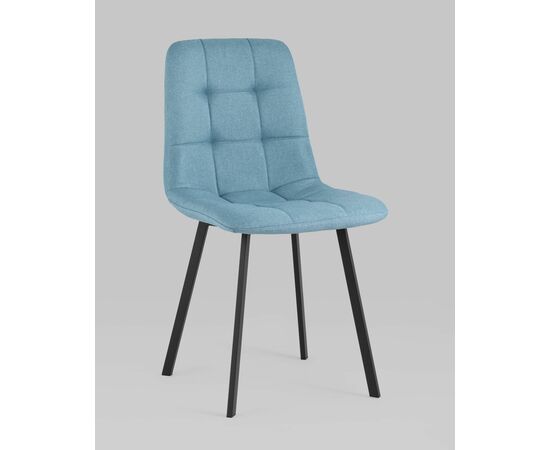 Стул Chilly рогожка голубой 4 шт. | Интернет магазин мебели и декора LifeDekor
