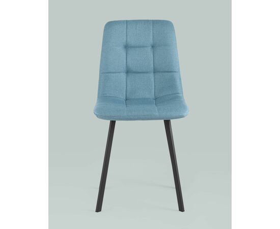 Стул Chilly рогожка голубой 4 шт., изображение 3 | Интернет магазин мебели и декора LifeDekor