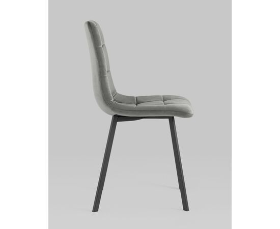 Стул Chilly велюр антрацитовый 4 шт., изображение 4 | Интернет магазин мебели и декора LifeDekor