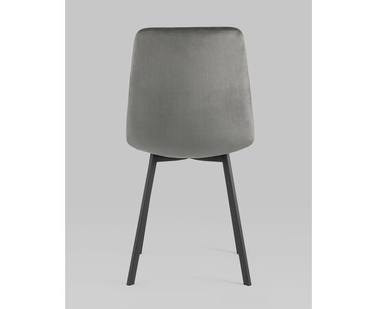 Стул Chilly велюр антрацитовый 4 шт., изображение 5 | Интернет магазин мебели и декора LifeDekor