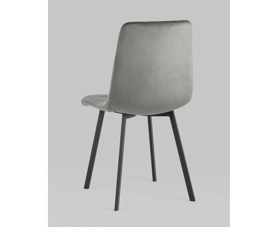 Стул Chilly велюр антрацитовый 4 шт., изображение 6 | Интернет магазин мебели и декора LifeDekor