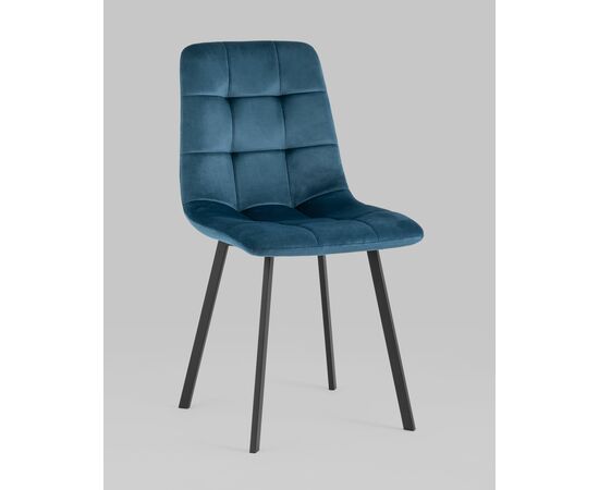 Стул Chilly велюр сине-зеленый 4 шт. | Интернет магазин мебели и декора LifeDekor