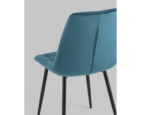 Стул Флекс New велюр сине-зеленый 4 шт., изображение 36 | Интернет магазин мебели и декора LifeDekor