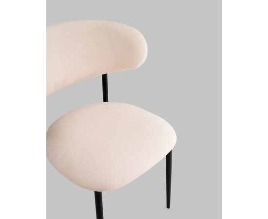 Стул Килиан велюр молочный, изображение 10 | Интернет магазин мебели и декора LifeDekor