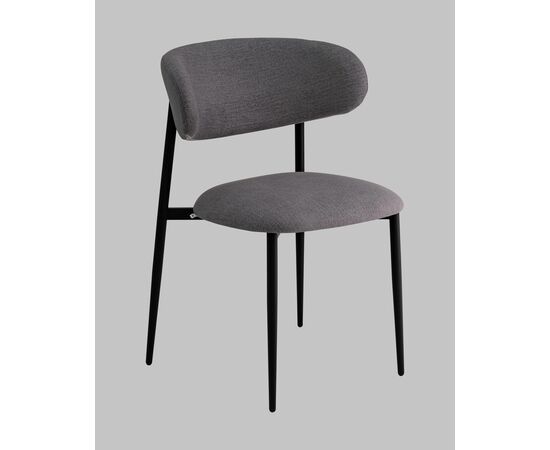 Стул Килиан велюр серый, изображение 2 | Интернет магазин мебели и декора LifeDekor