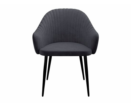 Стул DikLine 440 TW11 серый, ножки черные, изображение 2 | Интернет магазин мебели и декора LifeDekor