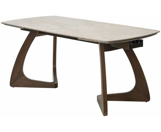 Стол DAKAR 180 GLOSS AMBER JADE SOLID CERAMIC / Орех, ®DISAUR, изображение 9 | Интернет магазин мебели и декора LifeDekor