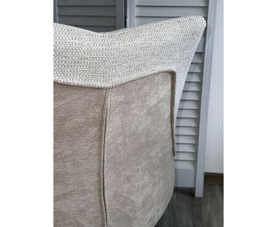 Стул PONTUS 360 град. поворот. KN01-05 Бежевый/ BZ1046-11 Бежевый/ Шоколадное золото, ®DISAUR, изображение 8 | Интернет магазин мебели и декора LifeDekor