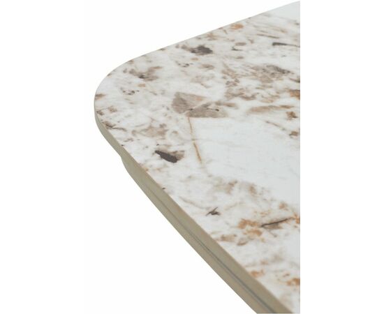 Стол MATIAS 180 GLOSS LUXURY PANDORA SOLID CERAMIC / шампань, ®DISAUR, изображение 7 | Интернет магазин мебели и декора LifeDekor