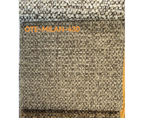 Стул LENNE 360 град. поворот., латте  MILAN-430, ткань/ MOHAIR-440, ткань/ Черный, ®DISAUR, изображение 3 | Интернет магазин мебели и декора LifeDekor