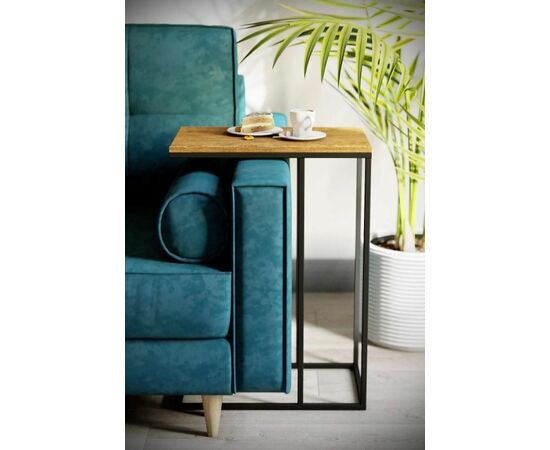 Стол приставной Агами (Дуб американский), изображение 3 | Интернет магазин мебели и декора LifeDekor