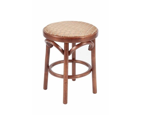 Табурет Венский мягкий (средний тон, ткань 2 caramel), изображение 4 | Интернет магазин мебели и декора LifeDekor