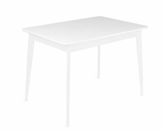 Стол прямоугольный обеденный Рэй-1200 (белая эмаль / белая эмаль) | Интернет магазин мебели и декора LifeDekor