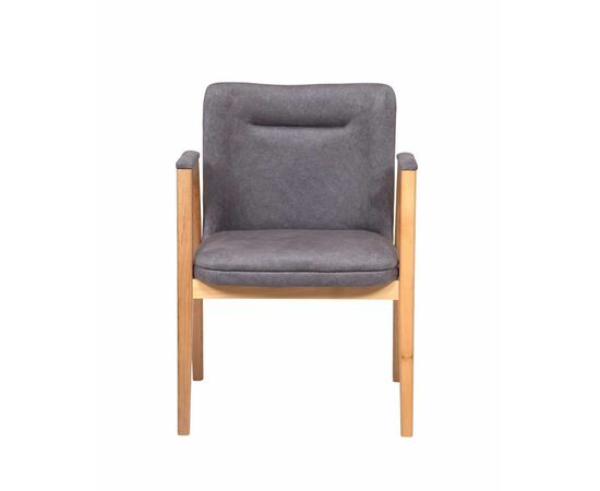 Кресло Мадонна (бук/ткань Айсберг грей), изображение 6 | Интернет магазин мебели и декора LifeDekor