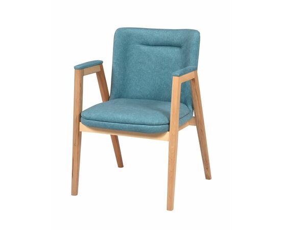 Кресло "Мадонна" (бук/ткань Айсберг логан), изображение 2 | Интернет магазин мебели и декора LifeDekor