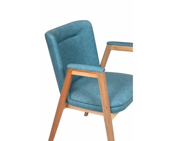 Кресло "Мадонна" (бук/ткань Айсберг логан), изображение 7 | Интернет магазин мебели и декора LifeDekor