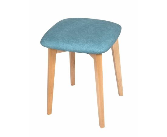 Табурет (бук/ткань Айсберг логан), изображение 3 | Интернет магазин мебели и декора LifeDekor