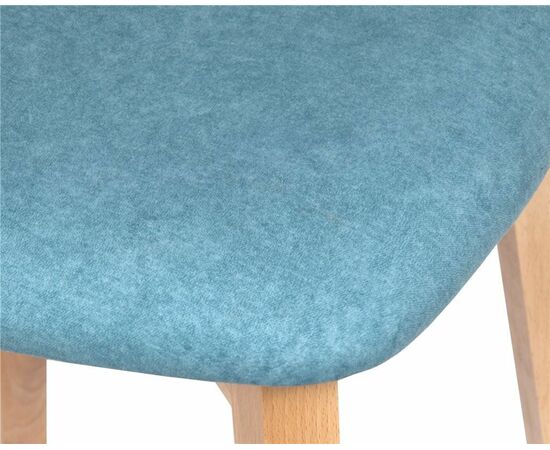 Табурет (бук/ткань Айсберг логан), изображение 4 | Интернет магазин мебели и декора LifeDekor