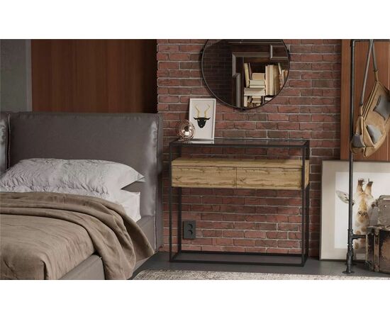 Консоль "Эйден" (Дуб вотан), изображение 4 | Интернет магазин мебели и декора LifeDekor