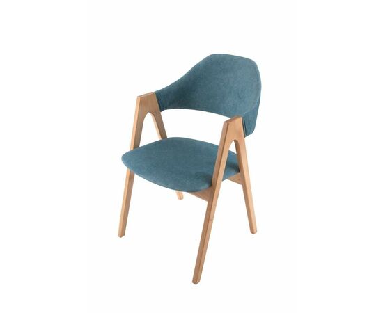 Стул "Мартон 2" (бук/ткань Айсберг логан), изображение 4 | Интернет магазин мебели и декора LifeDekor