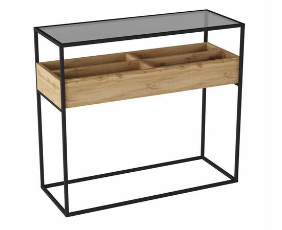 Консоль "Кассо" (Дуб вотан) | Интернет магазин мебели и декора LifeDekor