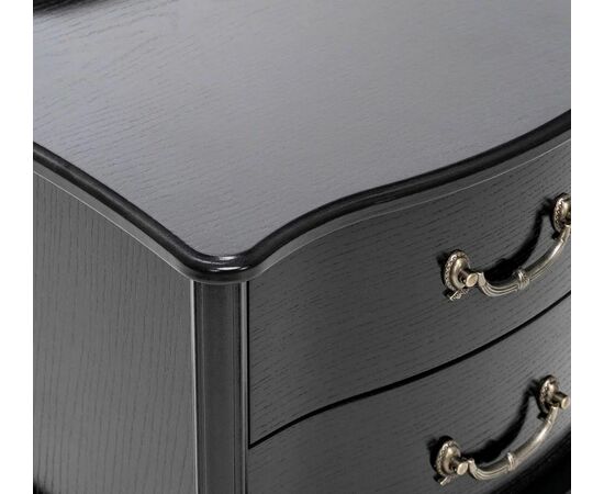 Тумбочка прикроватная "Джульетта" 2 ящ. (венге) Вис, изображение 2 | Интернет магазин мебели и декора LifeDekor