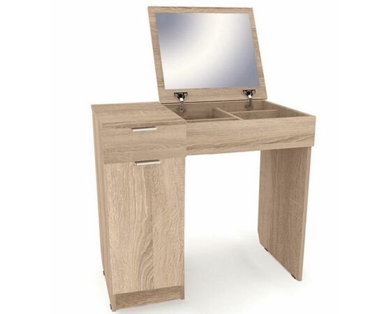 Туалетный стол "Римини-4" (Дуб Сонома) | Интернет магазин мебели и декора LifeDekor