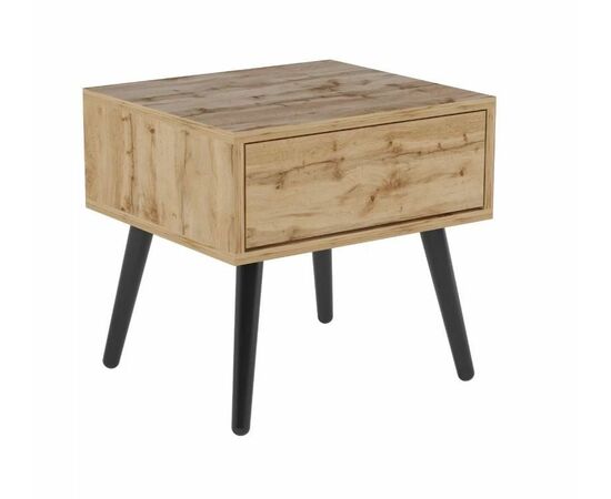 Прикроватная тумба "Хаук" (Дуб вотан/ТП02) | Интернет магазин мебели и декора LifeDekor