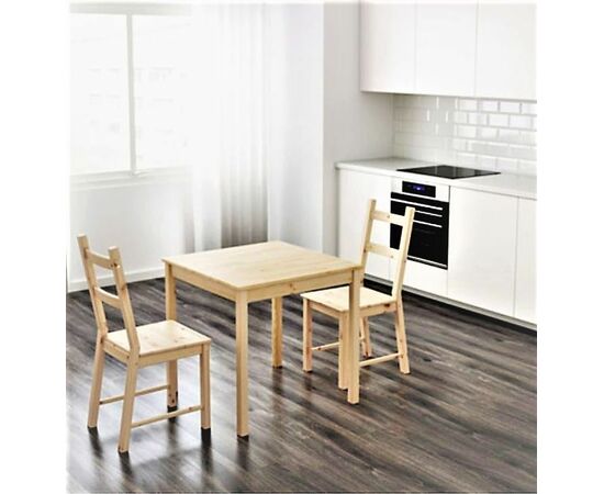 Стол квадратный 75х75 (не окрашенный), изображение 3 | Интернет магазин мебели и декора LifeDekor