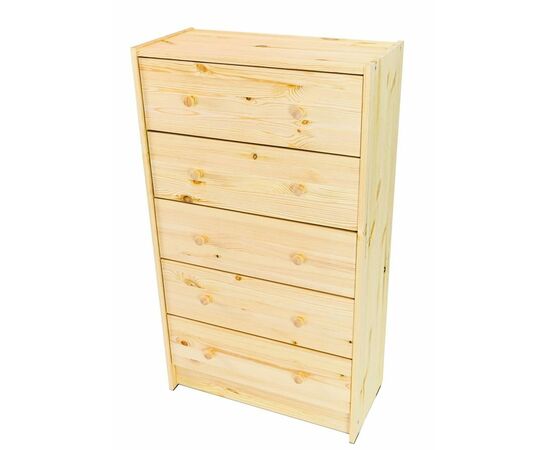 Комод Р5 (5 ящиков/не окрашенный) | Интернет магазин мебели и декора LifeDekor