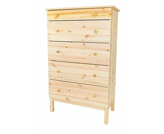 Комод Т5 (5 ящиков/не окрашенный) | Интернет магазин мебели и декора LifeDekor