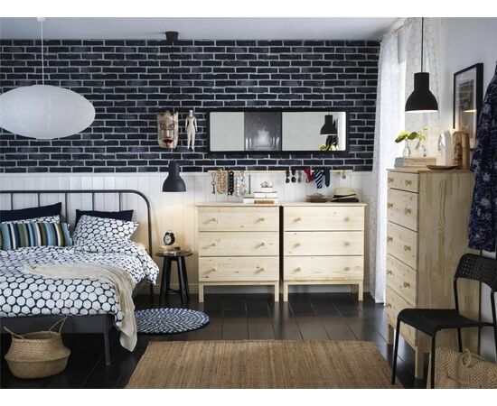 Комод Т5 (5 ящиков/не окрашенный), изображение 2 | Интернет магазин мебели и декора LifeDekor