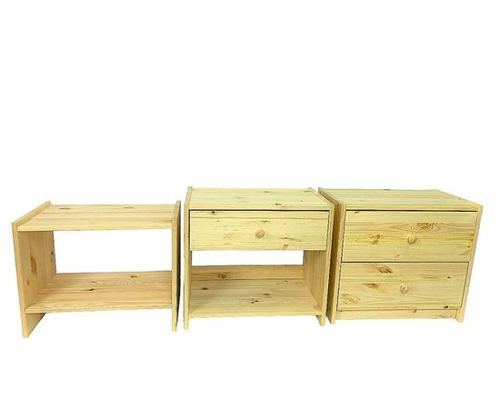 Тумба прикроватная Р (не окрашенная) 53х30х40, изображение 3 | Интернет магазин мебели и декора LifeDekor