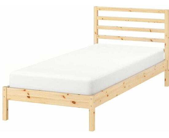 Кровать односпальная Т90 с реечным дном (не окрашенная) | Интернет магазин мебели и декора LifeDekor