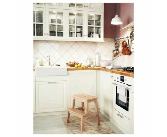 Табурет стремянка (не окрашенная), изображение 2 | Интернет магазин мебели и декора LifeDekor