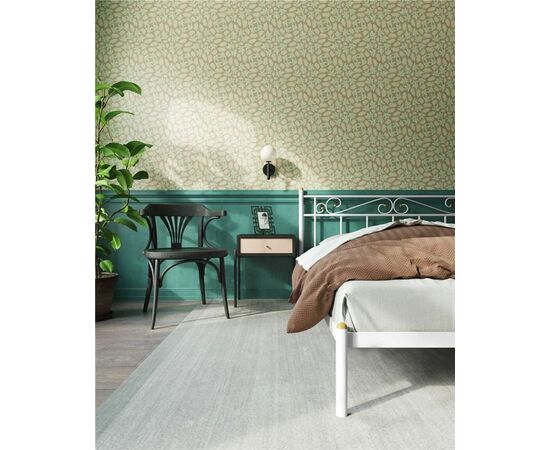 Кровать "Франческа" без изножья (180х200/ноги металл/цвет Белый), изображение 2 | Интернет магазин мебели и декора LifeDekor