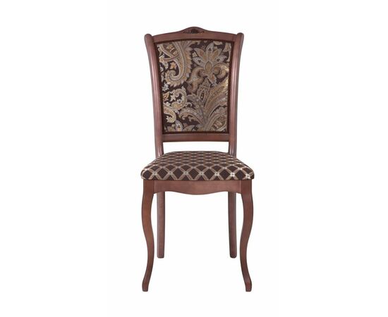 Стул Константа (тон 317 + патина черная/ткань Афитап коричневый/компаньон), изображение 3 | Интернет магазин мебели и декора LifeDekor