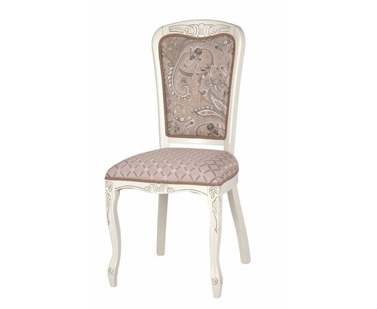 Стул Мартин (тон 308 + патина золото/ткань Афитап розовый/компаньон), изображение 3 | Интернет магазин мебели и декора LifeDekor