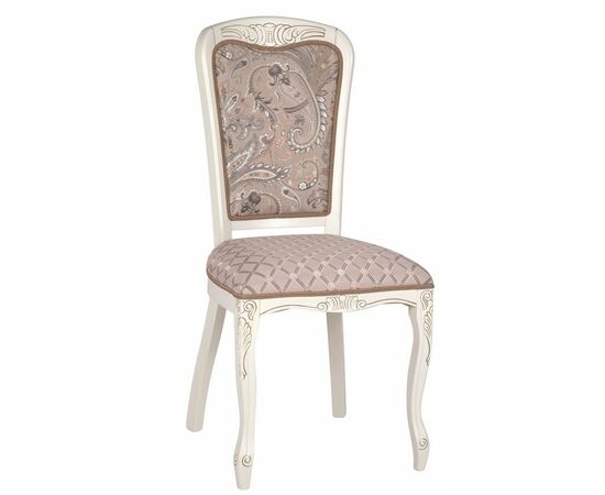 Стул Мартин (тон 308 + патина золото/ткань Афитап розовый/компаньон) | Интернет магазин мебели и декора LifeDekor