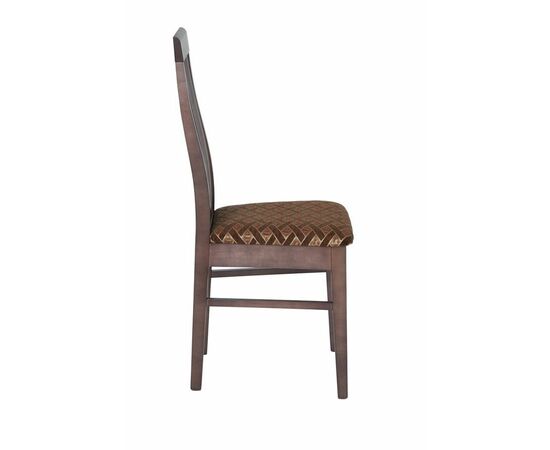 Стул Флёр (тон 317 темно-коричневый/ткань Хасира вишня), изображение 3 | Интернет магазин мебели и декора LifeDekor