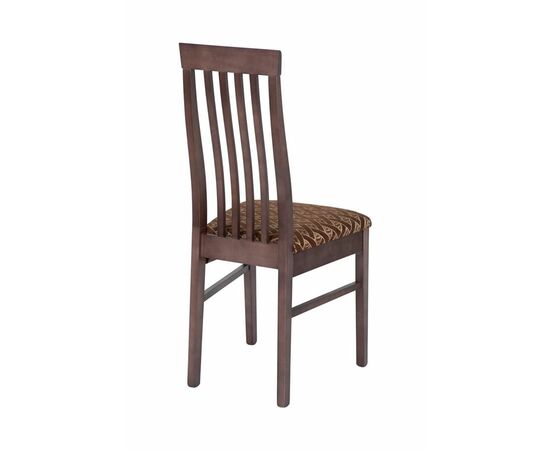 Стул Флёр (тон 317 темно-коричневый/ткань Хасира вишня), изображение 4 | Интернет магазин мебели и декора LifeDekor