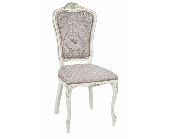 Стул Виконт (тон 308 + патина золото/ ткань Афитап розовый/компаньон) | Интернет магазин мебели и декора LifeDekor