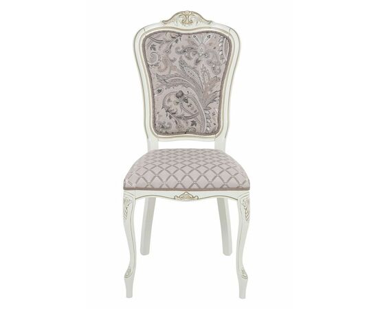 Стул Виконт (тон 308 + патина золото/ ткань Афитап розовый/компаньон), изображение 2 | Интернет магазин мебели и декора LifeDekor