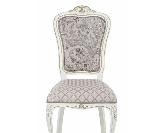 Стул Виконт (тон 308 + патина золото/ ткань Афитап розовый/компаньон), изображение 4 | Интернет магазин мебели и декора LifeDekor